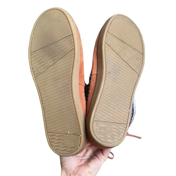 Toms Multicolor Blanket Boho Ankle Boots - Picture 5 of 8